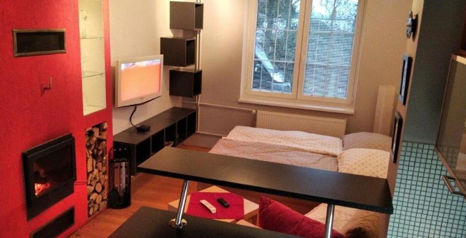 Apartman V Liliove ヤブロネツ・ナド・ニソウ エクステリア 写真
